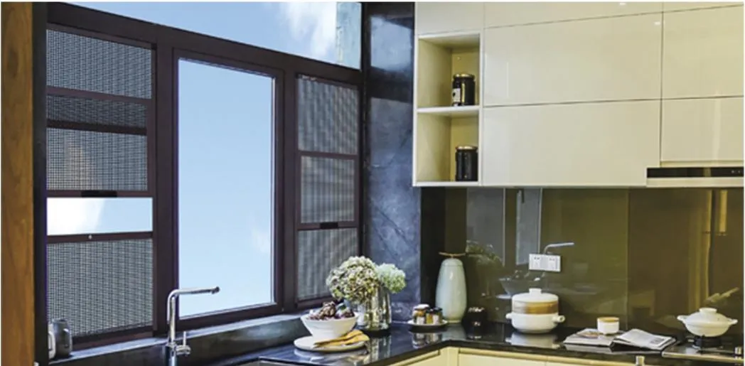 Подъемная противомоскитная сетка (3)